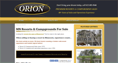 Desktop Screenshot of orionresortsales.com